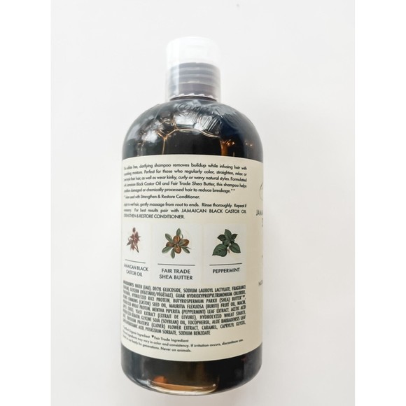 Shea Moisture Jamaican Black Castor Oil Strengthen & Restore Shampoo 13 oz - Picture 2 of 3